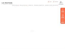 Tablet Screenshot of lemonde.com.br